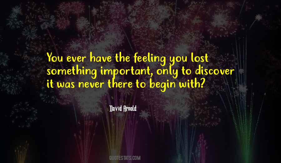 David Arnold Quotes #1688834