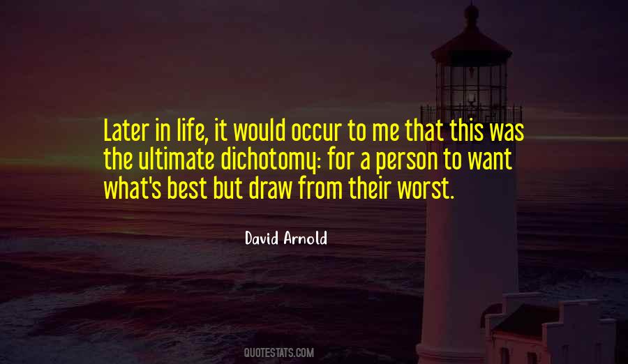 David Arnold Quotes #403970