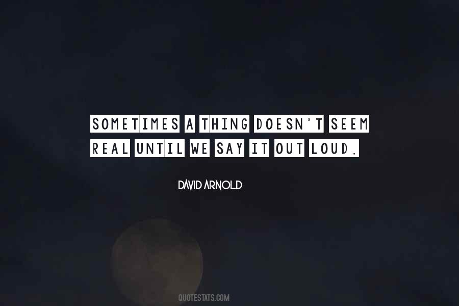 David Arnold Quotes #524447