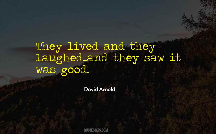 David Arnold Quotes #645808