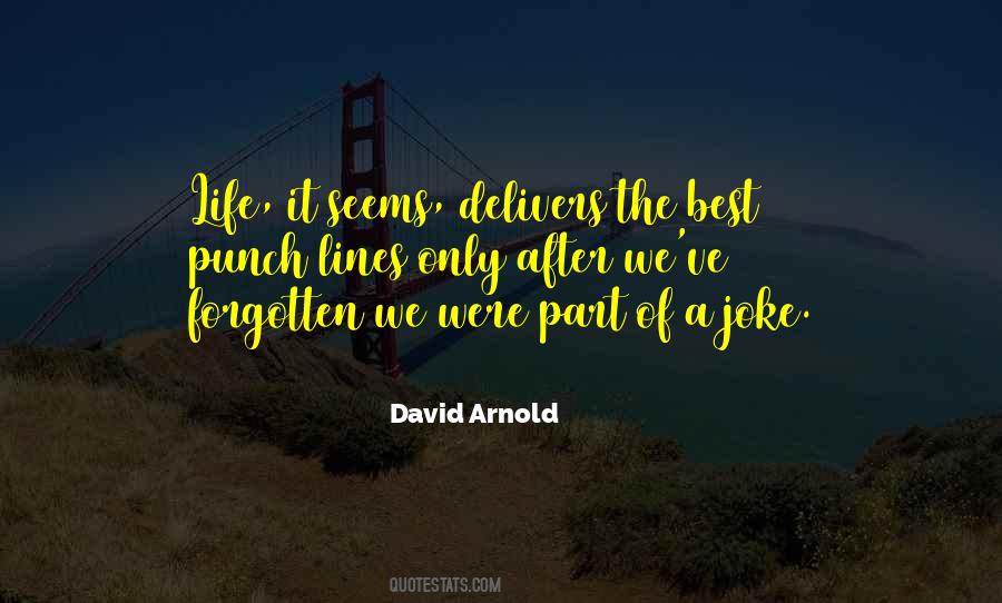 David Arnold Quotes #920590