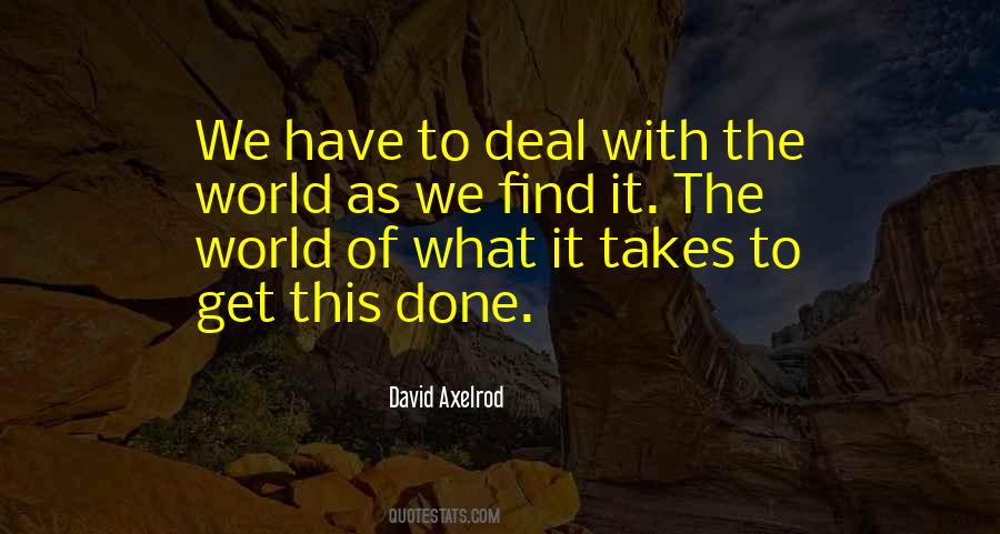 David Axelrod Quotes #343131