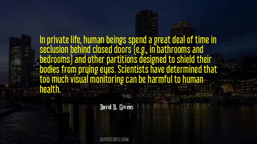 David B. Givens Quotes #106886