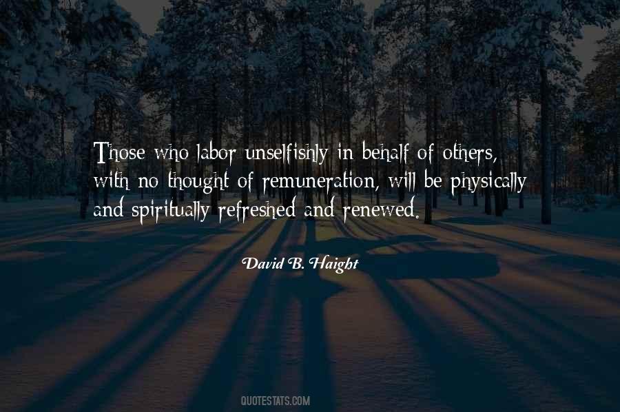David B. Haight Quotes #101480