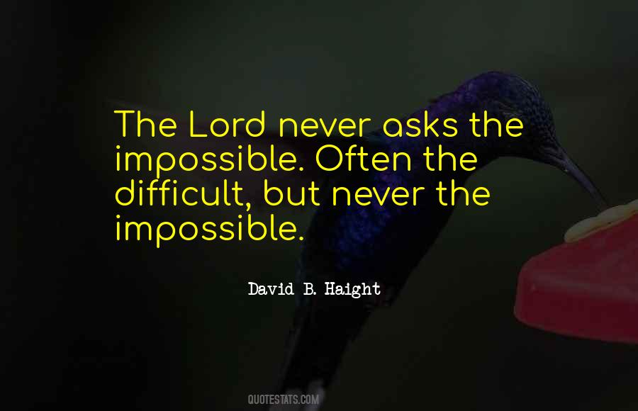 David B. Haight Quotes #891823