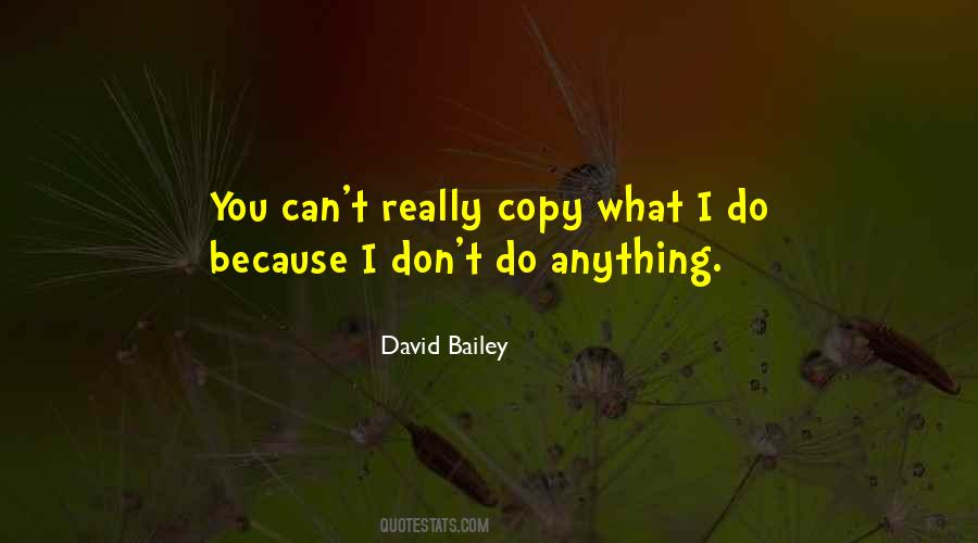 David Bailey Quotes #876200