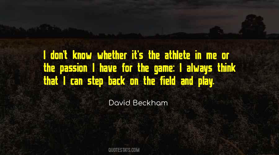 David Beckham Quotes #1037722