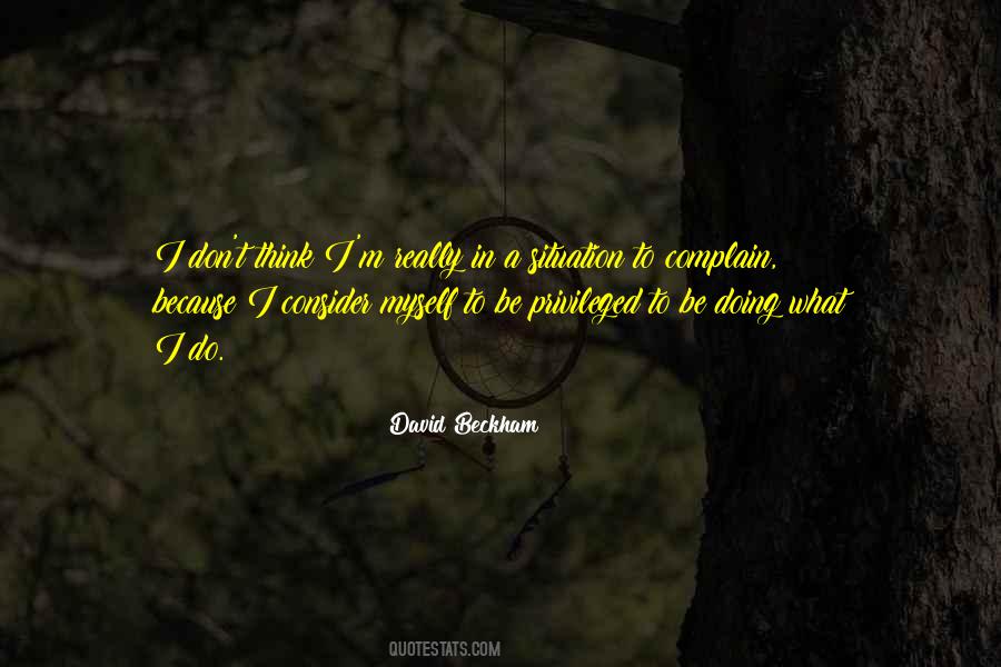 David Beckham Quotes #1099302