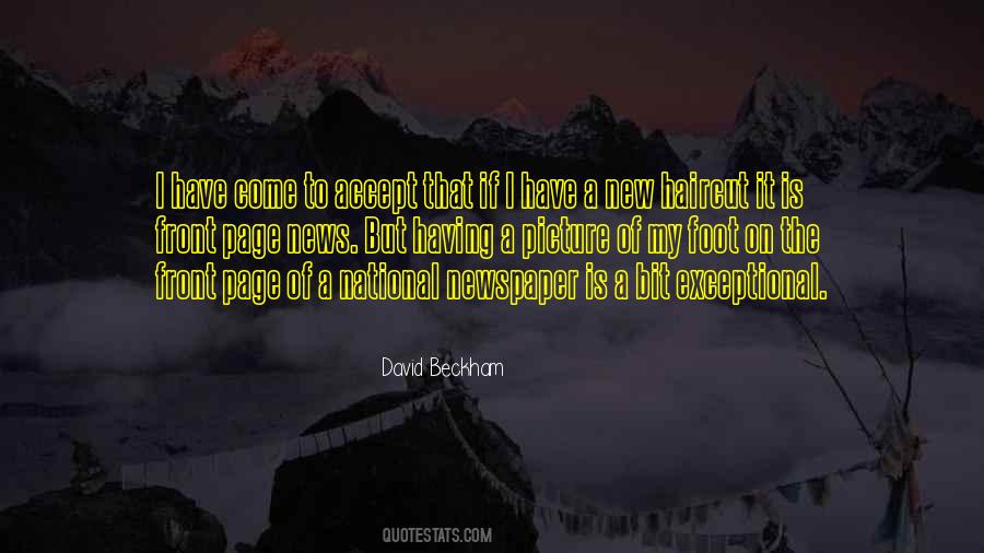 David Beckham Quotes #1400258