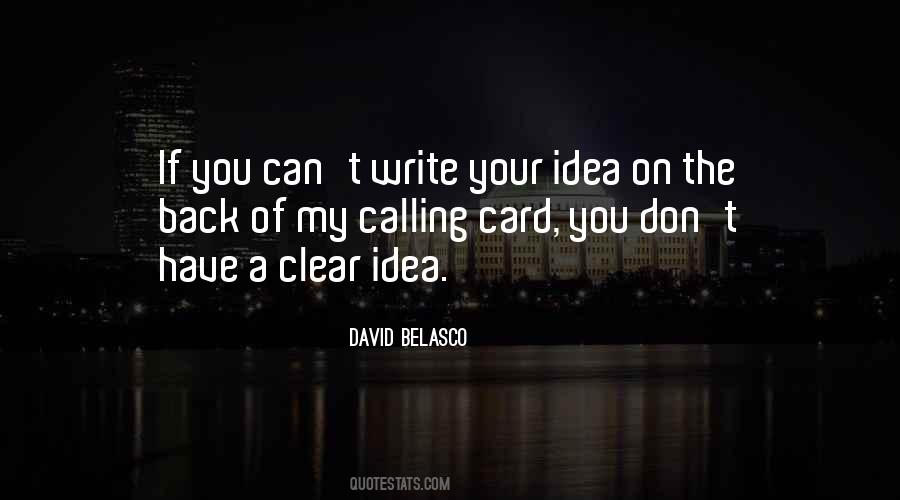David Belasco Quotes #1770001