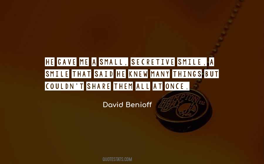 David Benioff Quotes #263830