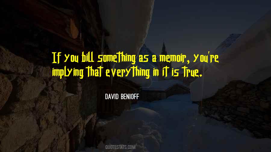 David Benioff Quotes #276813