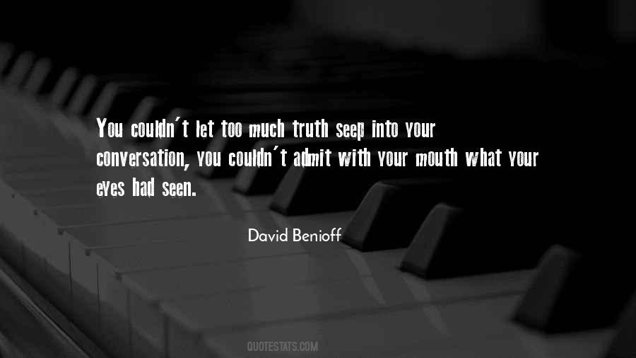 David Benioff Quotes #637622