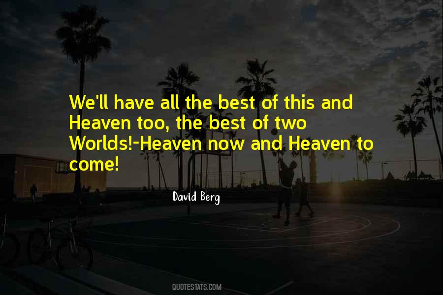 David Berg Quotes #874756