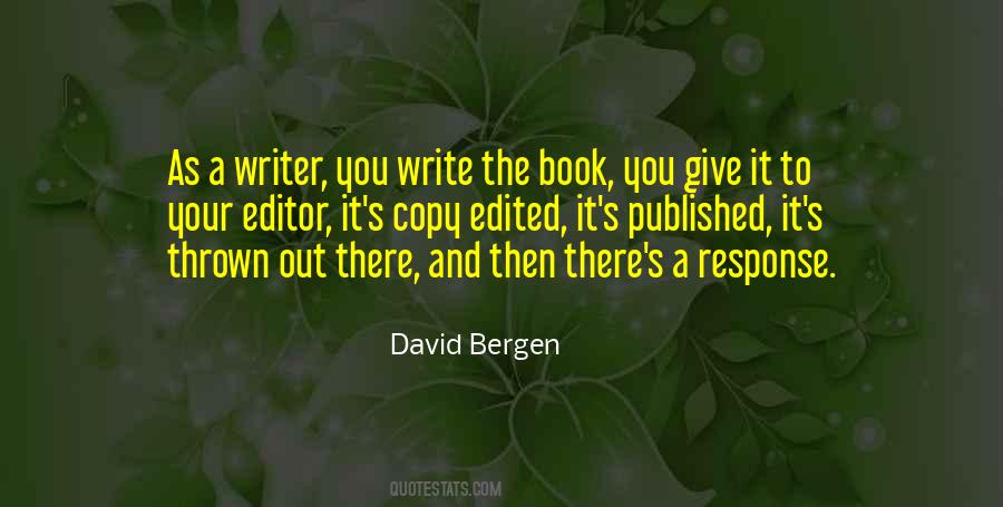 David Bergen Quotes #1327071