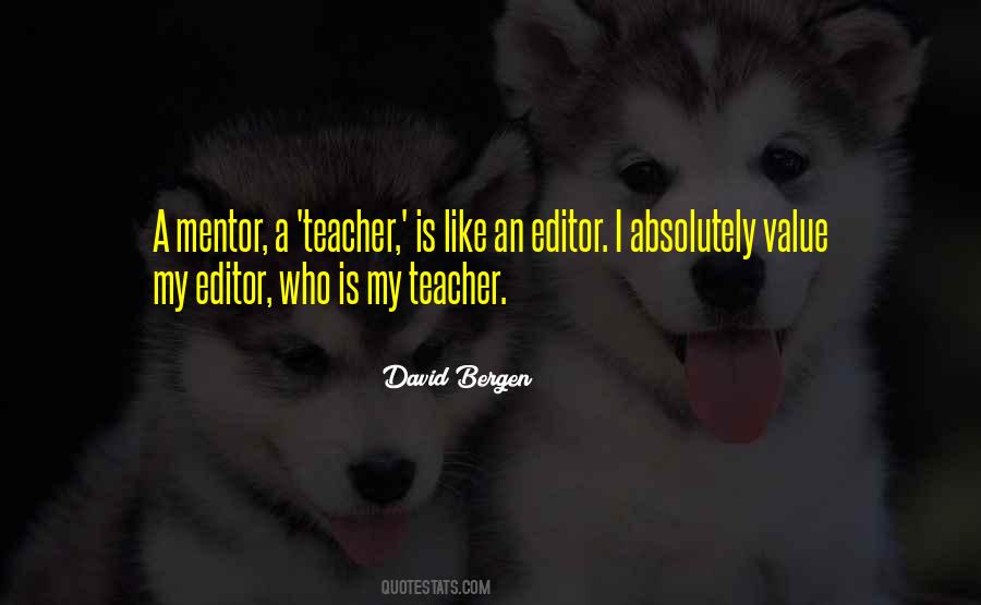 David Bergen Quotes #1559419