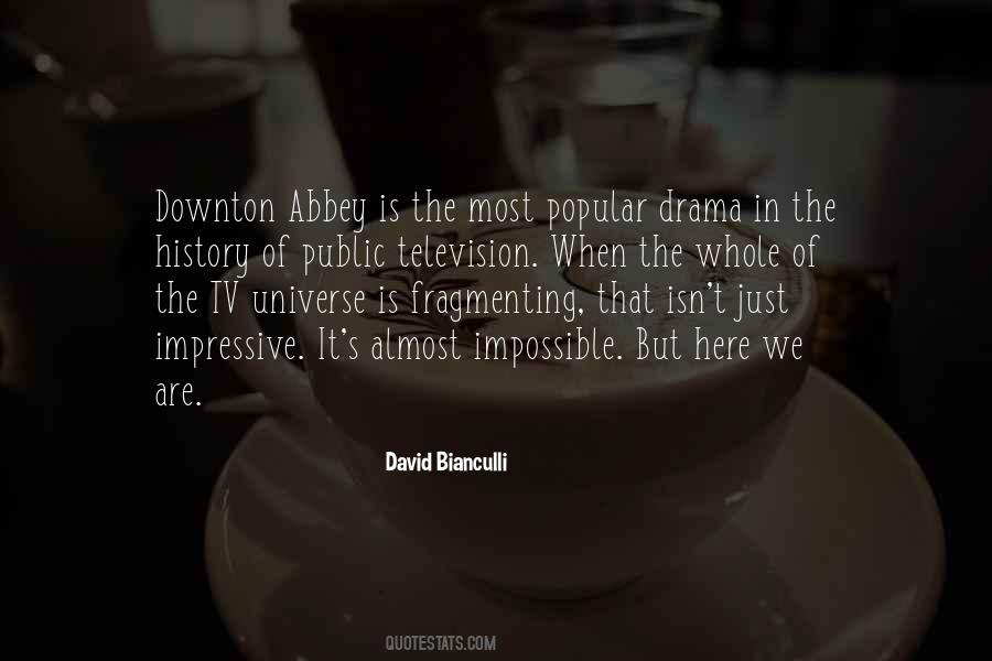 David Bianculli Quotes #1507988