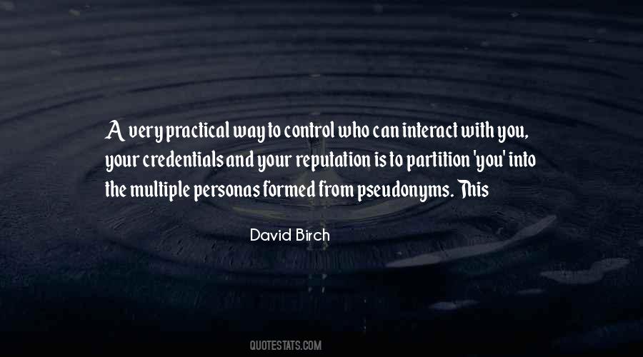 David Birch Quotes #133525