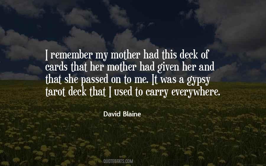 David Blaine Quotes #1312538