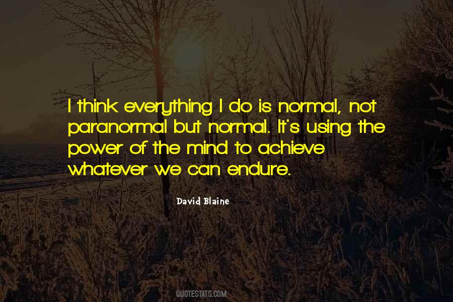 David Blaine Quotes #1459943