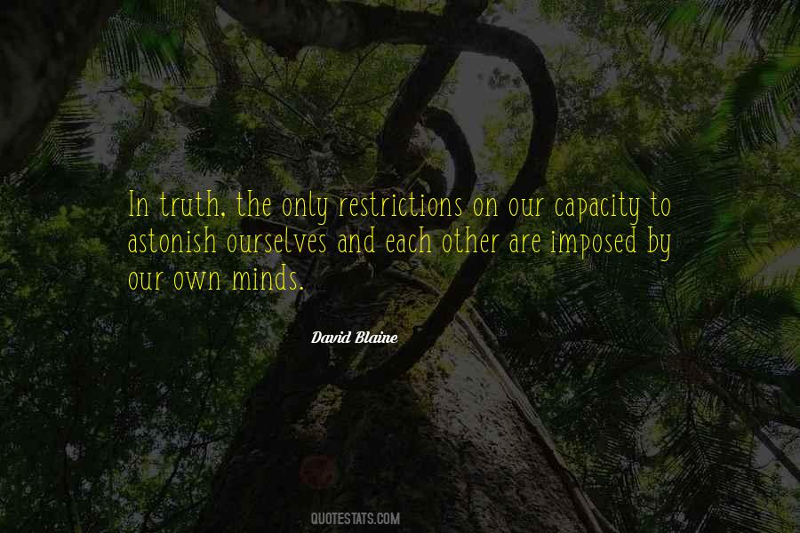 David Blaine Quotes #551371