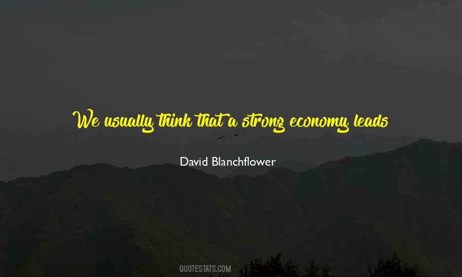 David Blanchflower Quotes #1021956