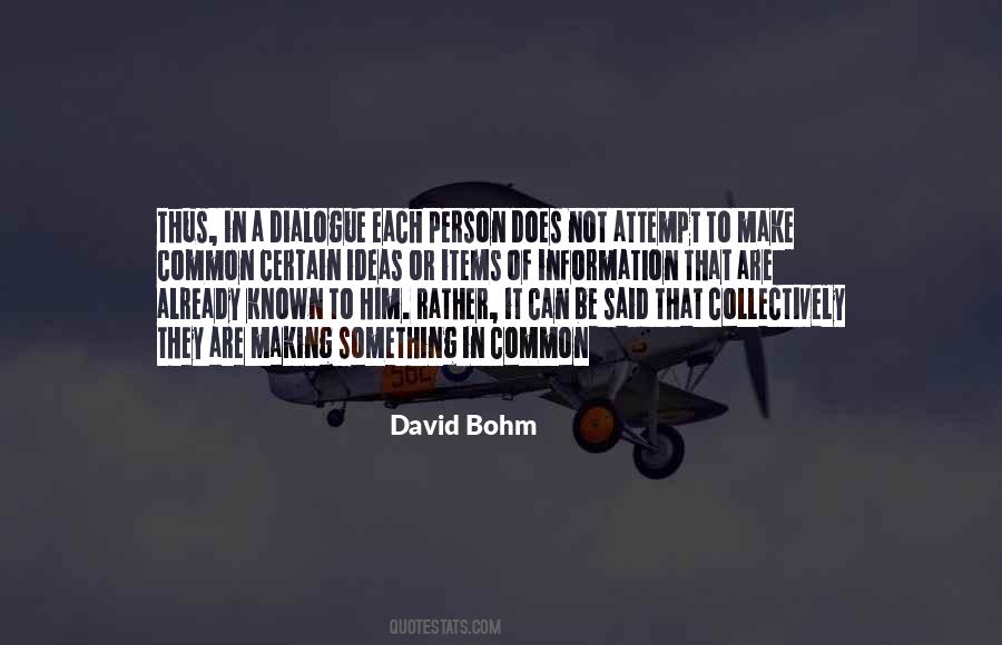 David Bohm Quotes #1243188 David Bohm Quotes #1243188