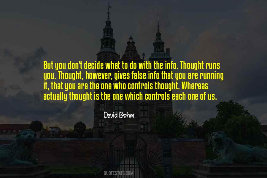 David Bohm Quotes #1348171 David Bohm Quotes #1348171