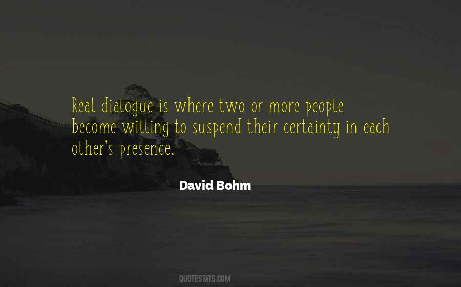 David Bohm Quotes #1485565