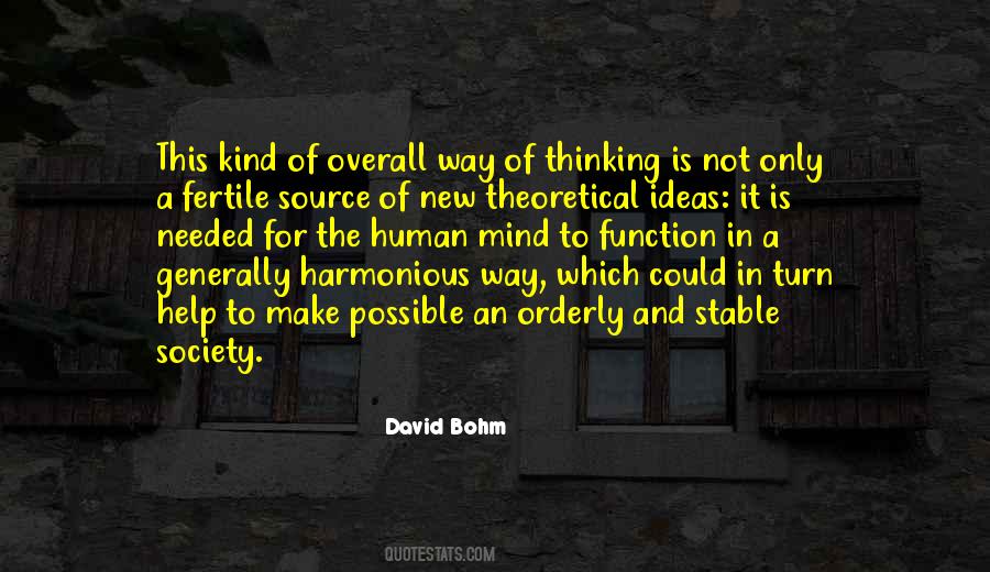 David Bohm Quotes #1490797