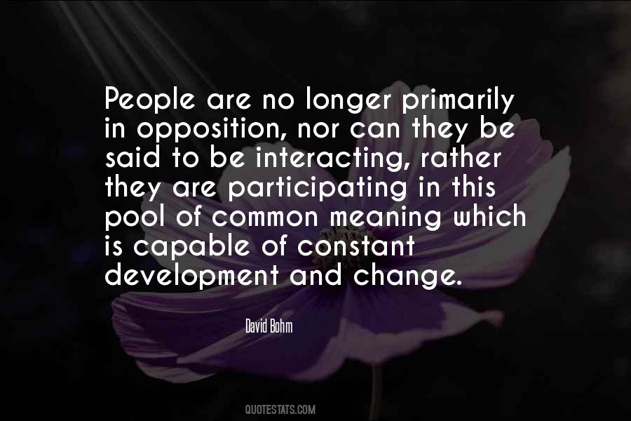 David Bohm Quotes #1729166 David Bohm Quotes #1729166