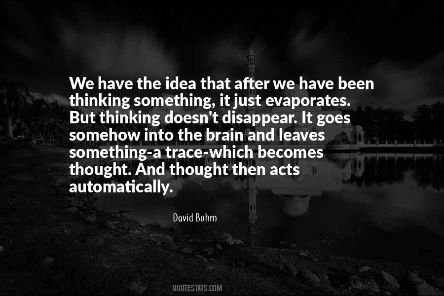 David Bohm Quotes #272310