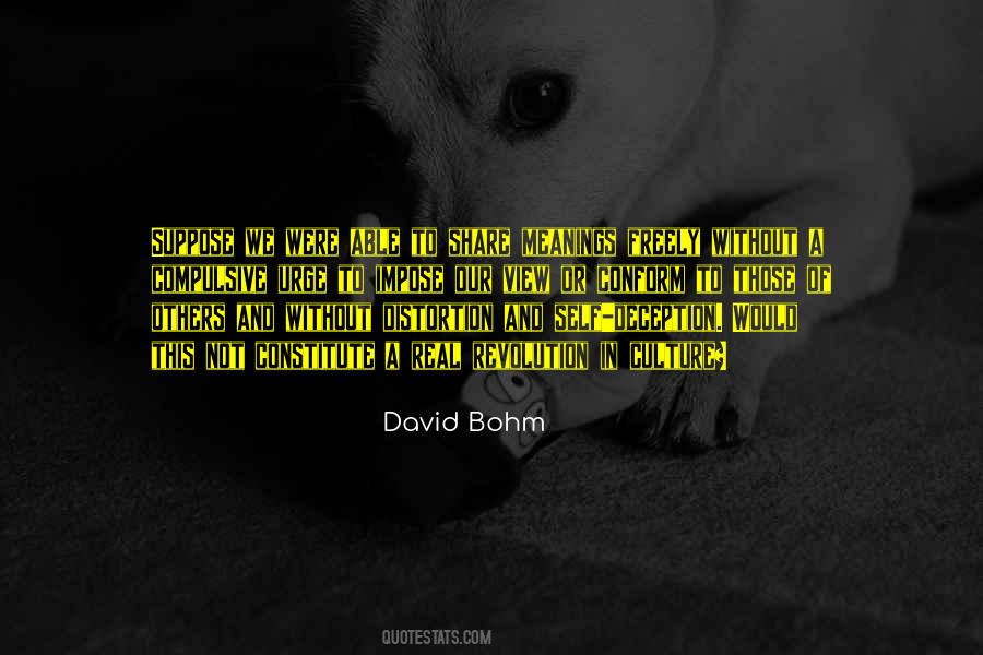 David Bohm Quotes #343883