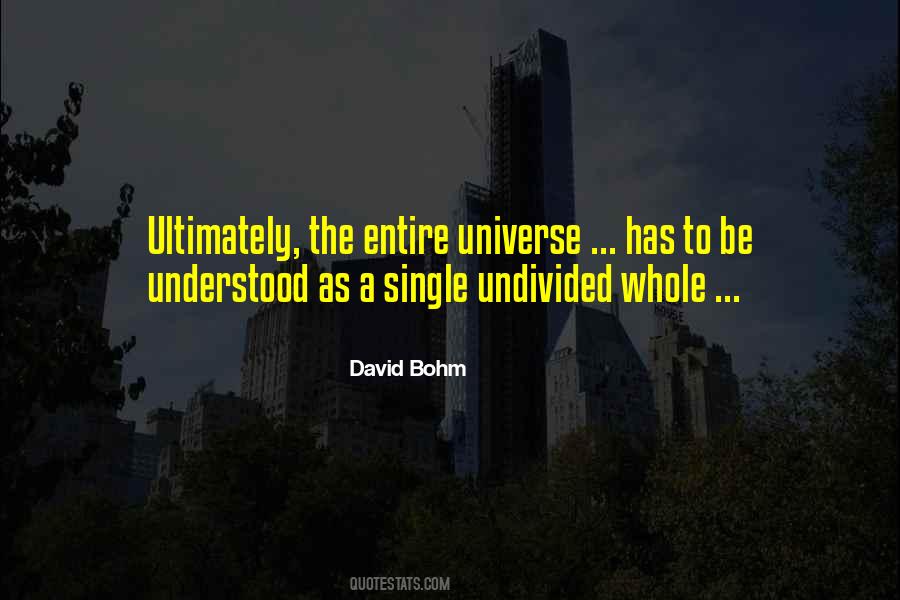 David Bohm Quotes #344141