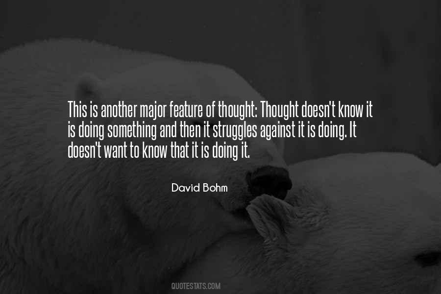 David Bohm Quotes #633236 David Bohm Quotes #633236