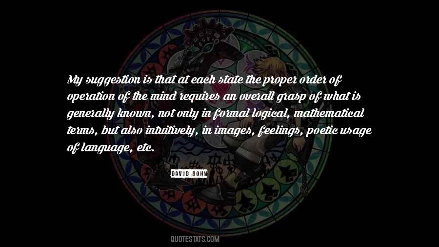 David Bohm Quotes #7134 David Bohm Quotes #7134