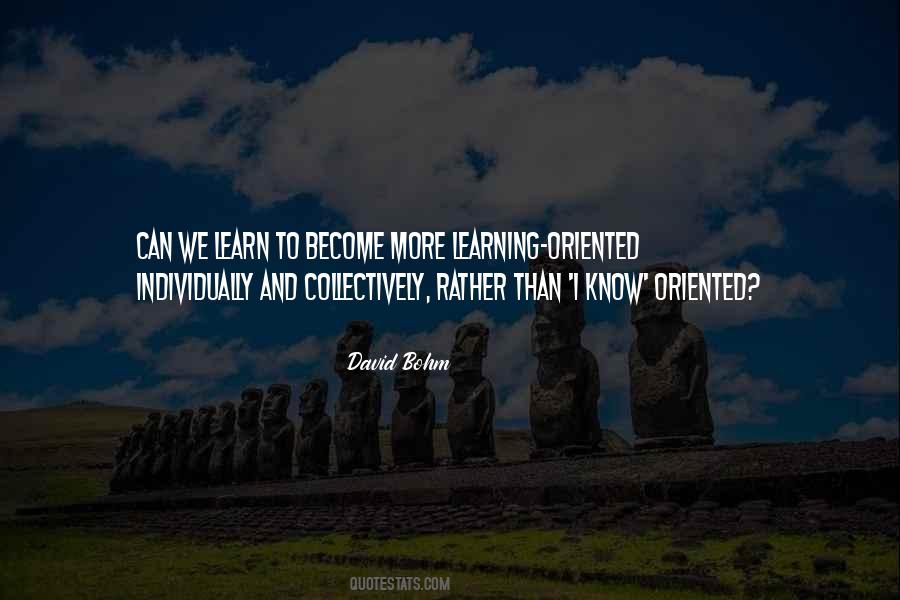 David Bohm Quotes #79652