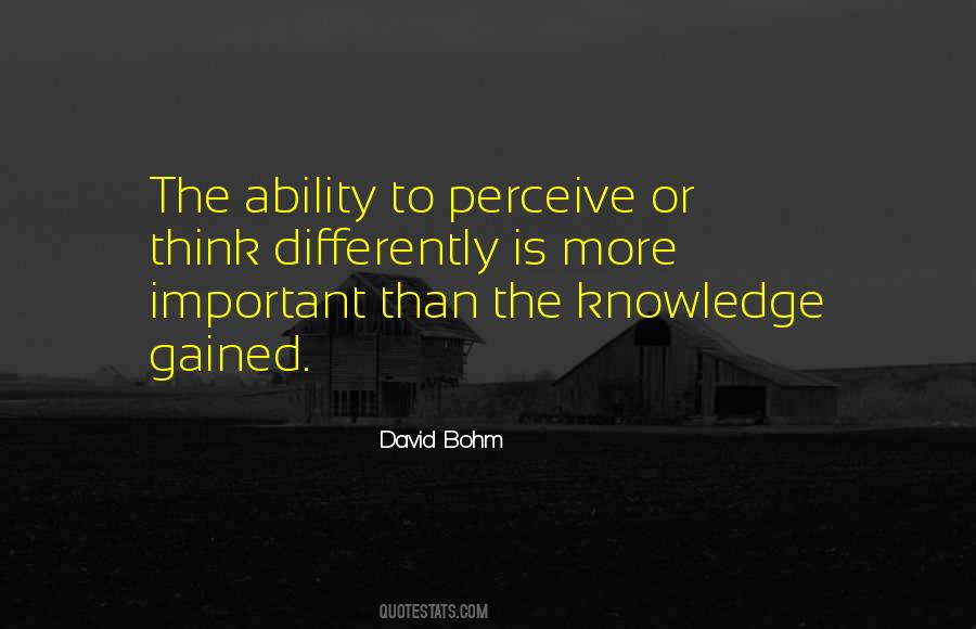 David Bohm Quotes #932305