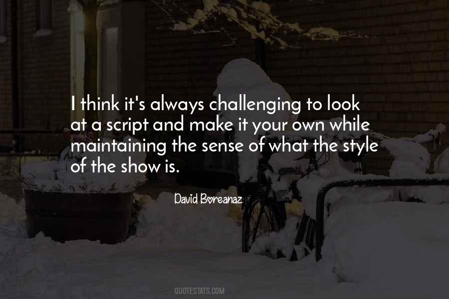 David Boreanaz Quotes #1066393