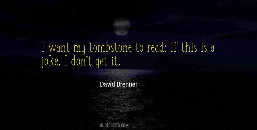 David Brenner Quotes #1406355