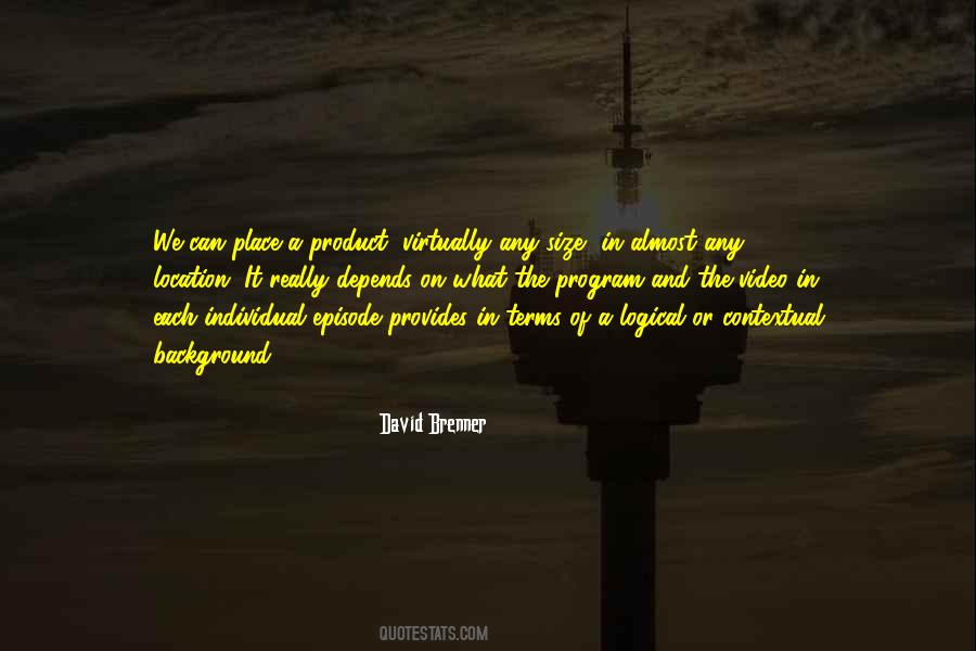 David Brenner Quotes #1648031