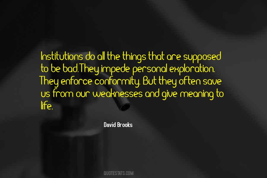 David Brooks Quotes #1040756