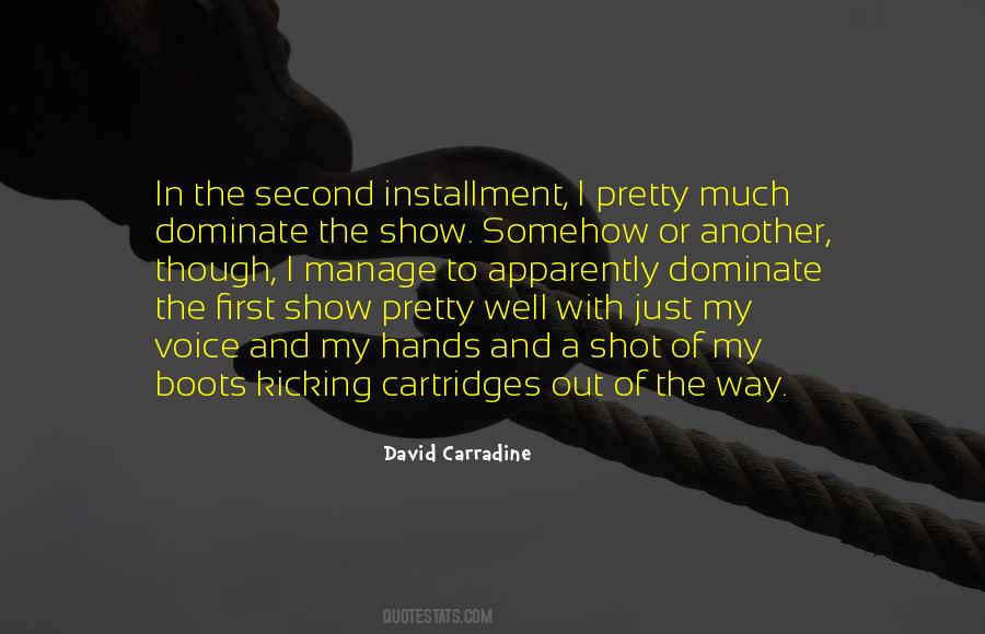 David Carradine Quotes #654466