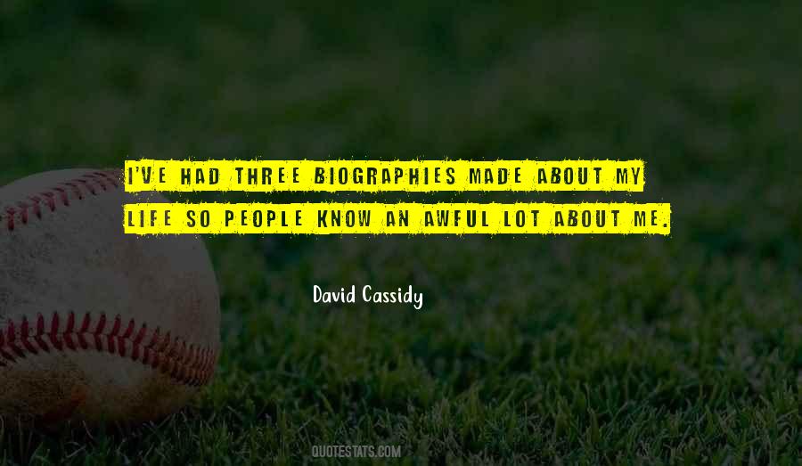 David Cassidy Quotes #45711