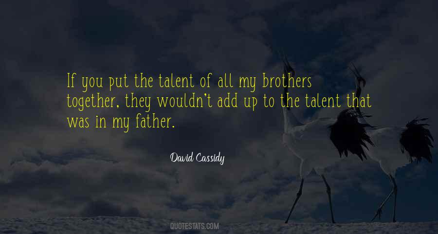 David Cassidy Quotes #84249