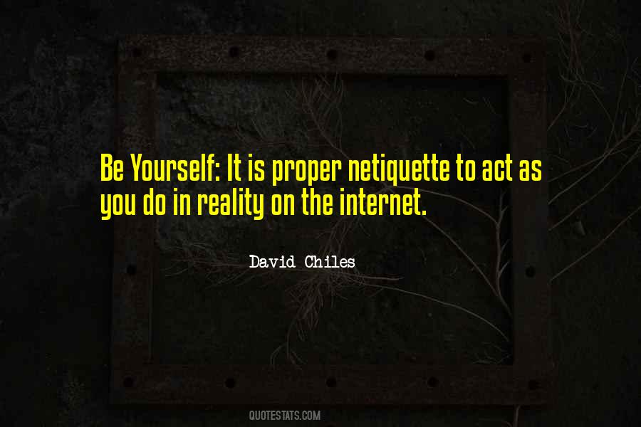 David Chiles Quotes #1051246