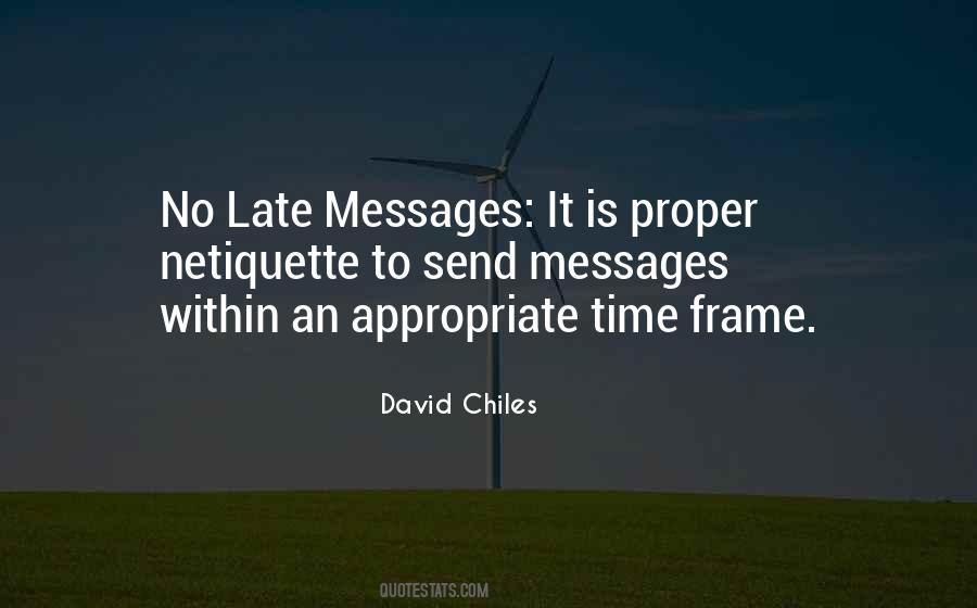 David Chiles Quotes #1385067