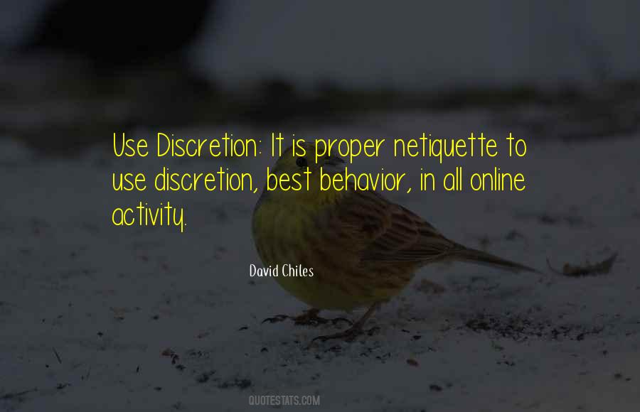 David Chiles Quotes #1638072