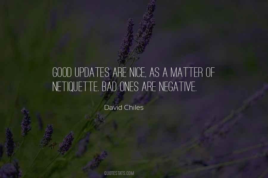 David Chiles Quotes #1678789