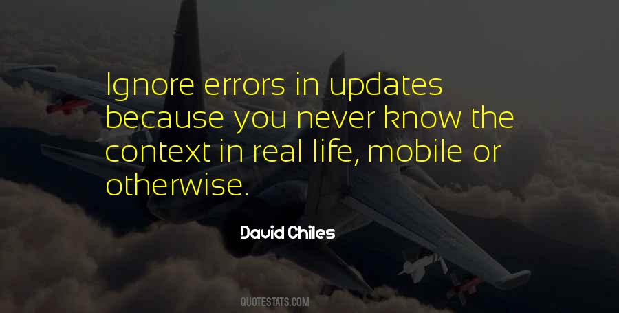 David Chiles Quotes #1849634